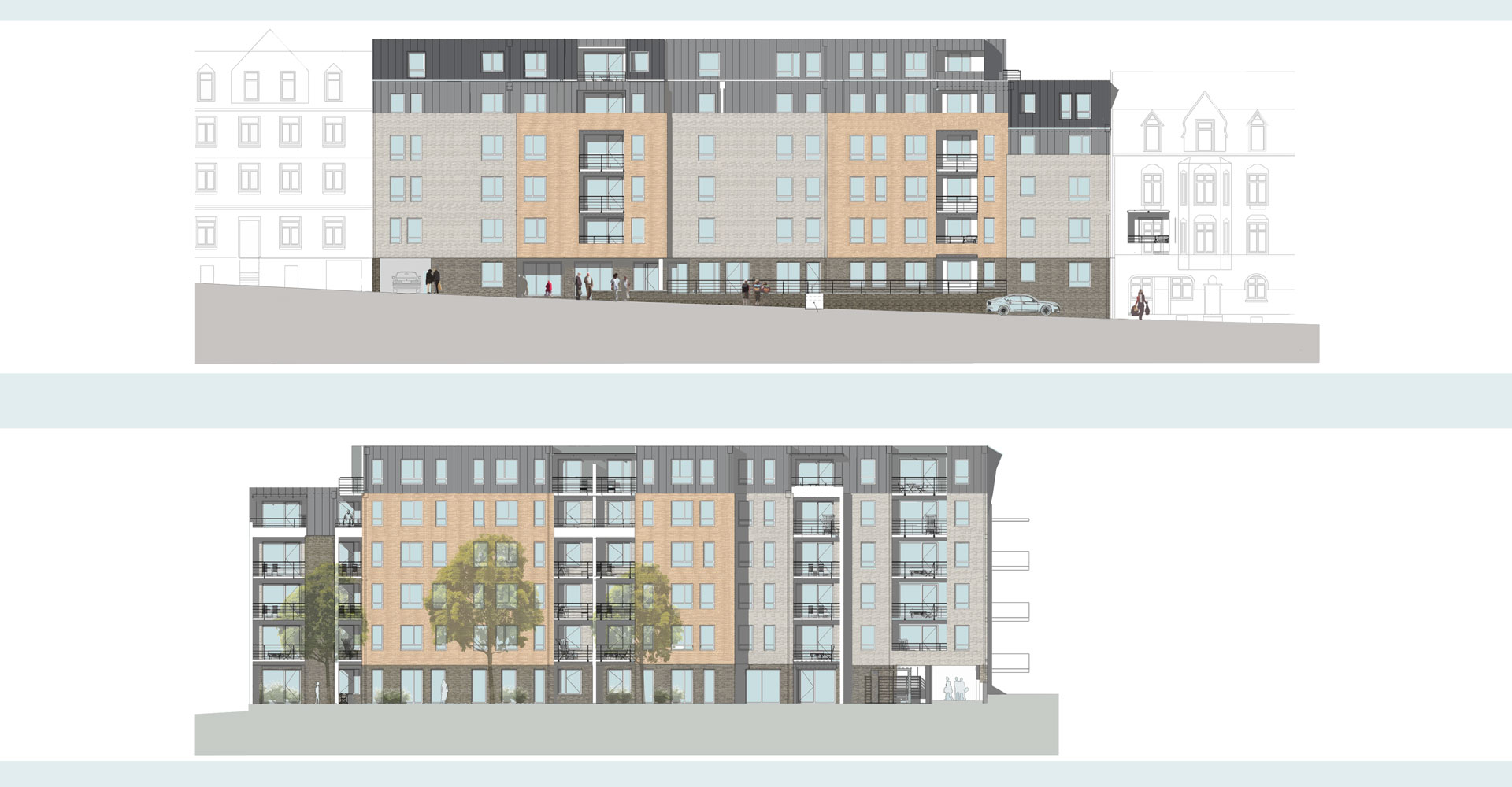 Plan Servicewohnen Fürstenstraße Wuppertal Mönchengladbach, consult Rheinbreitbach, Konzeption und Planung