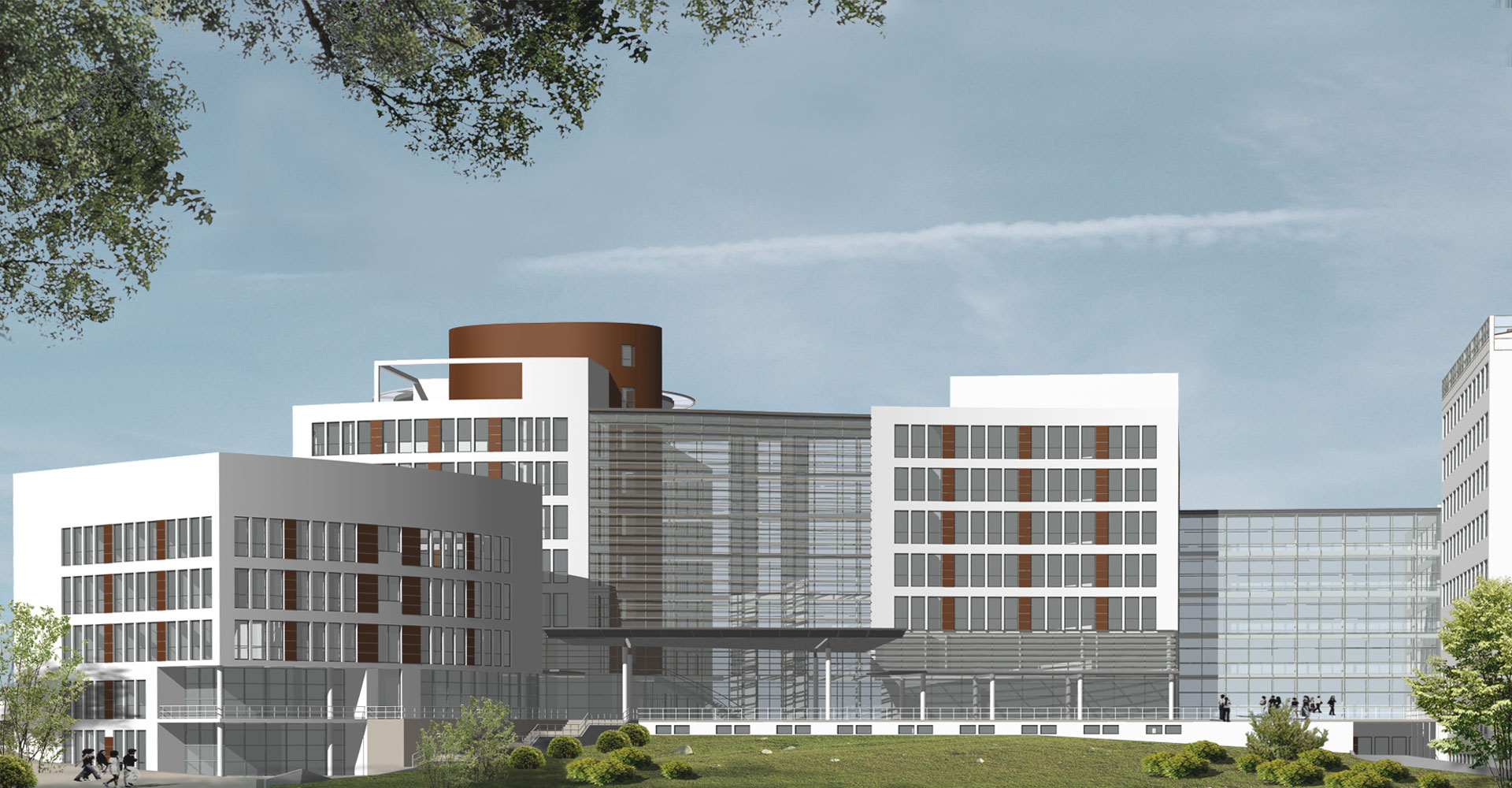 City Hospital No . 4 Sochi, mga consult Rheinbreitbach, Konzeption und Planung